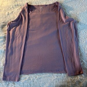 Purple GAP shirt